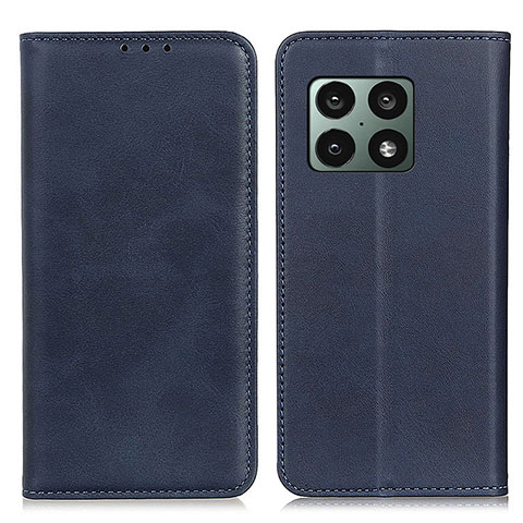 Funda de Cuero Cartera con Soporte Carcasa A02D para OnePlus 10 Pro 5G Azul