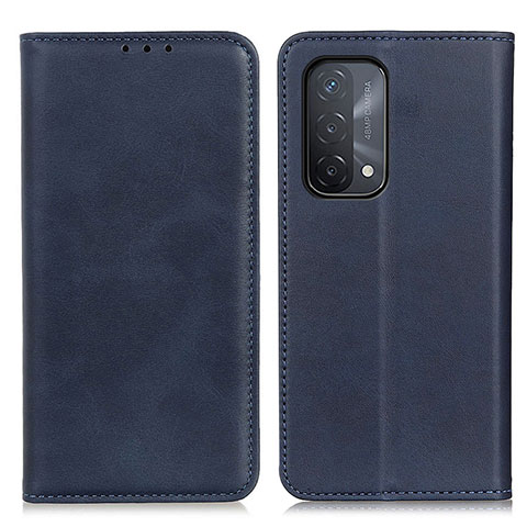 Funda de Cuero Cartera con Soporte Carcasa A02D para OnePlus Nord N200 5G Azul