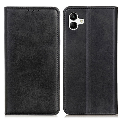 Funda de Cuero Cartera con Soporte Carcasa A02D para Samsung Galaxy A05 Negro