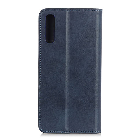 Funda de Cuero Cartera con Soporte Carcasa A02D para Samsung Galaxy M02 Azul