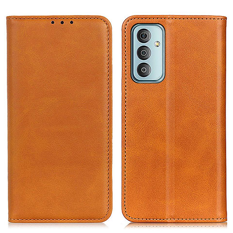 Funda de Cuero Cartera con Soporte Carcasa A02D para Samsung Galaxy M23 5G Marron Claro