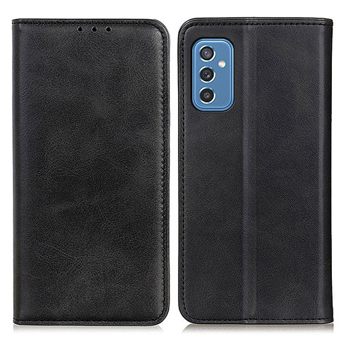 Funda de Cuero Cartera con Soporte Carcasa A02D para Samsung Galaxy M52 5G Negro