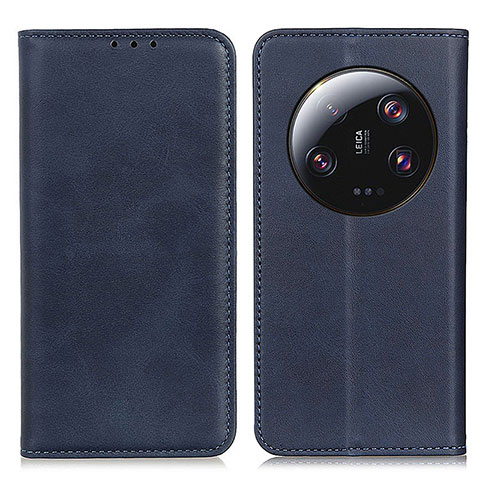 Funda de Cuero Cartera con Soporte Carcasa A02D para Xiaomi Mi 13 Ultra 5G Azul