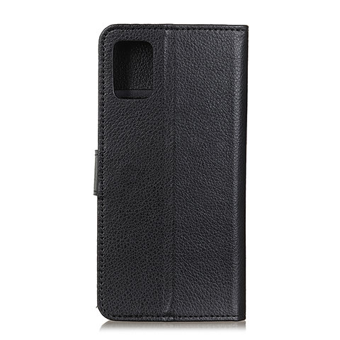 Funda de Cuero Cartera con Soporte Carcasa A03D para Motorola Moto G100 5G Negro