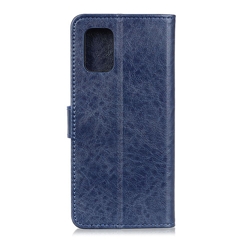 Funda de Cuero Cartera con Soporte Carcasa A04D para Motorola Moto G100 5G Azul