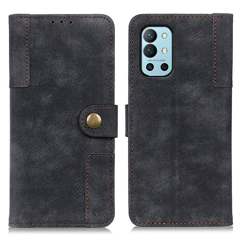 Funda de Cuero Cartera con Soporte Carcasa A04D para OnePlus 9R 5G Negro