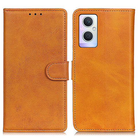 Funda de Cuero Cartera con Soporte Carcasa A04D para OnePlus Nord N20 5G Marron