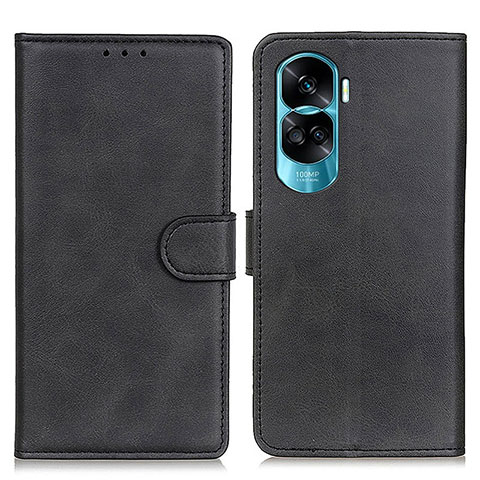 Funda de Cuero Cartera con Soporte Carcasa A05D para Huawei Honor 90 Lite 5G Negro