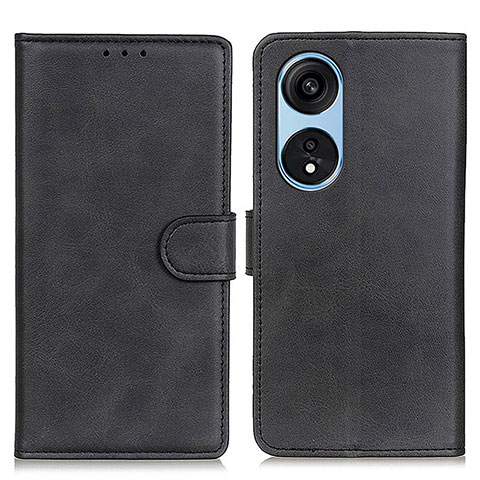 Funda de Cuero Cartera con Soporte Carcasa A05D para Huawei Honor X5 Plus Negro