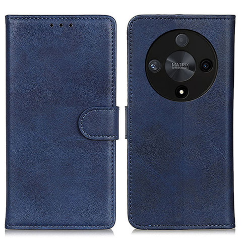 Funda de Cuero Cartera con Soporte Carcasa A05D para Huawei Honor X9b 5G Azul