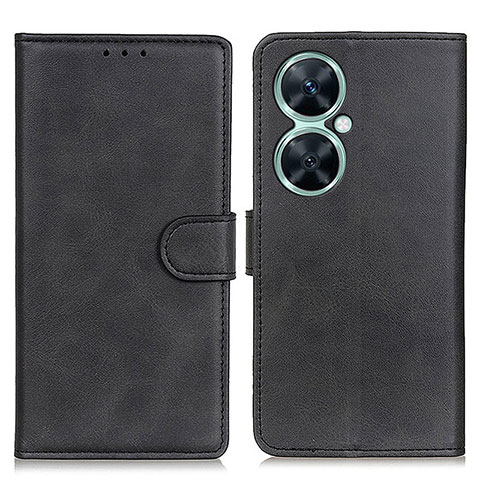 Funda de Cuero Cartera con Soporte Carcasa A05D para Huawei Nova 11i Negro