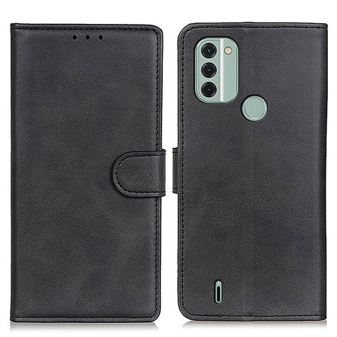 Funda de Cuero Cartera con Soporte Carcasa A05D para Nokia C31 Negro