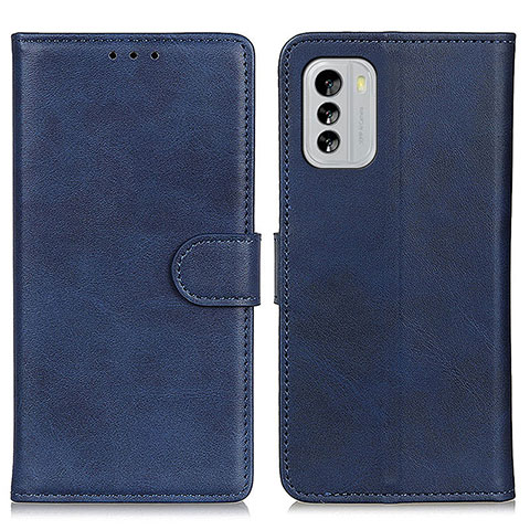 Funda de Cuero Cartera con Soporte Carcasa A05D para Nokia G60 5G Azul