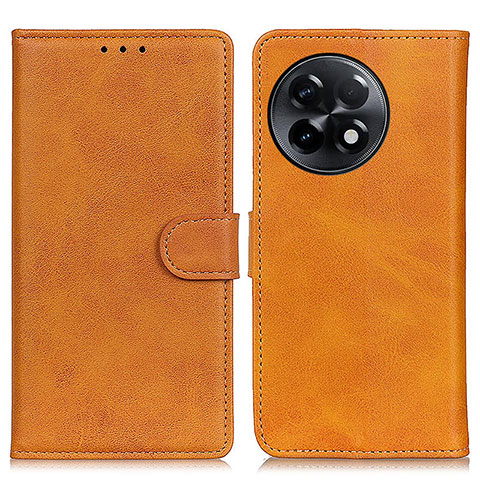 Funda de Cuero Cartera con Soporte Carcasa A05D para OnePlus Ace 2 Pro 5G Marron