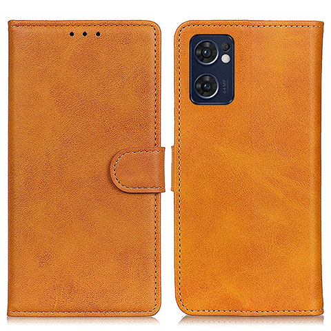 Funda de Cuero Cartera con Soporte Carcasa A05D para OnePlus Nord CE 2 5G Marron