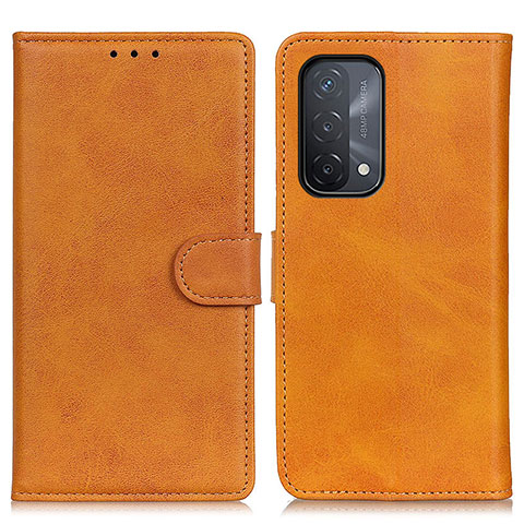 Funda de Cuero Cartera con Soporte Carcasa A05D para OnePlus Nord N200 5G Marron