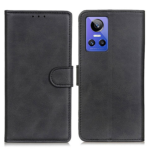 Funda de Cuero Cartera con Soporte Carcasa A05D para Realme GT Neo3 5G Negro