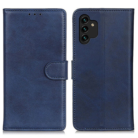 Funda de Cuero Cartera con Soporte Carcasa A05D para Samsung Galaxy A13 4G Azul