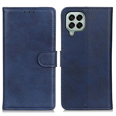 Funda de Cuero Cartera con Soporte Carcasa A05D para Samsung Galaxy M33 5G Azul