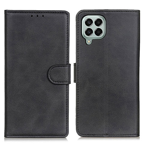 Funda de Cuero Cartera con Soporte Carcasa A05D para Samsung Galaxy M33 5G Negro