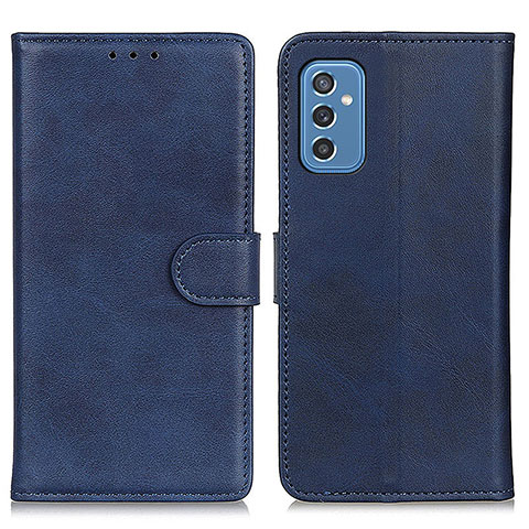 Funda de Cuero Cartera con Soporte Carcasa A05D para Samsung Galaxy M52 5G Azul