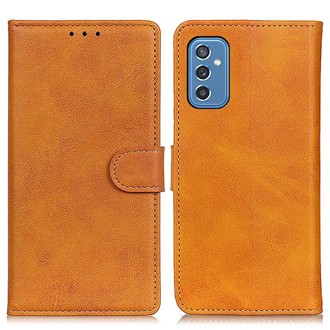 Funda de Cuero Cartera con Soporte Carcasa A05D para Samsung Galaxy M52 5G Marron