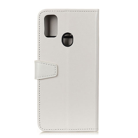 Funda de Cuero Cartera con Soporte Carcasa A06D para Motorola Moto G41 Blanco