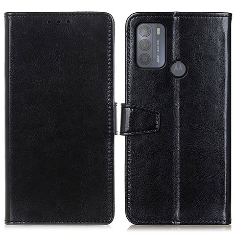 Funda de Cuero Cartera con Soporte Carcasa A06D para Motorola Moto G50 Negro