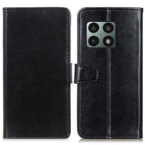 Funda de Cuero Cartera con Soporte Carcasa A06D para OnePlus 10 Pro 5G Negro