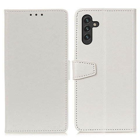 Funda de Cuero Cartera con Soporte Carcasa A06D para Samsung Galaxy A04s Blanco