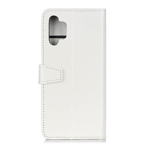 Funda de Cuero Cartera con Soporte Carcasa A06D para Samsung Galaxy A32 5G Blanco