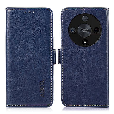 Funda de Cuero Cartera con Soporte Carcasa A07D para Huawei Honor Magic6 Lite 5G Azul