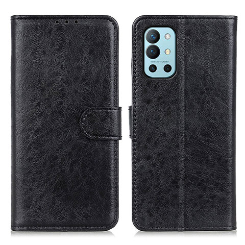 Funda de Cuero Cartera con Soporte Carcasa A07D para OnePlus 9R 5G Negro