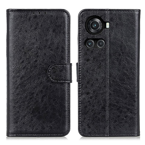 Funda de Cuero Cartera con Soporte Carcasa A07D para OnePlus Ace 5G Negro