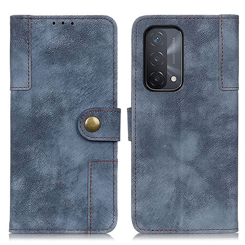 Funda de Cuero Cartera con Soporte Carcasa A07D para OnePlus Nord N200 5G Azul