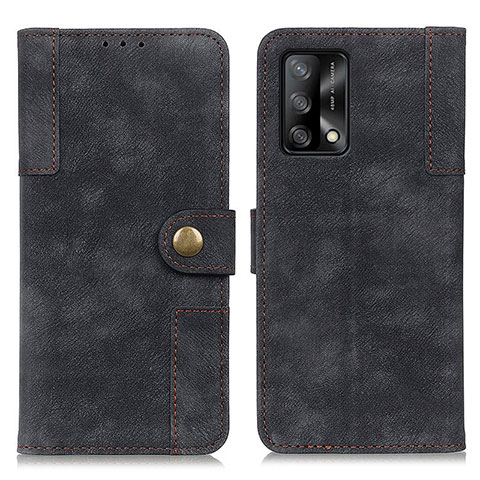 Funda de Cuero Cartera con Soporte Carcasa A07D para Oppo F19s Negro