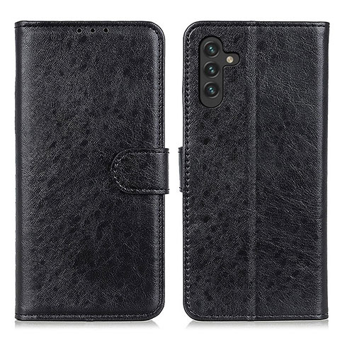 Funda de Cuero Cartera con Soporte Carcasa A07D para Samsung Galaxy A04s Negro