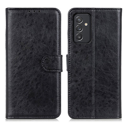 Funda de Cuero Cartera con Soporte Carcasa A07D para Samsung Galaxy A24 4G Negro