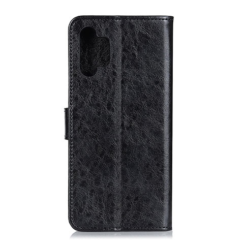 Funda de Cuero Cartera con Soporte Carcasa A07D para Samsung Galaxy A32 4G Negro