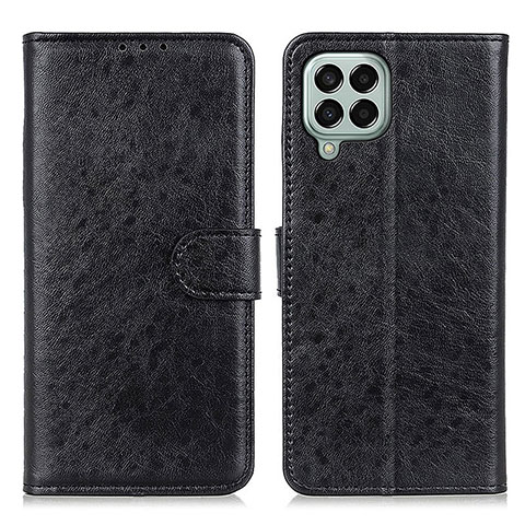 Funda de Cuero Cartera con Soporte Carcasa A07D para Samsung Galaxy M33 5G Negro