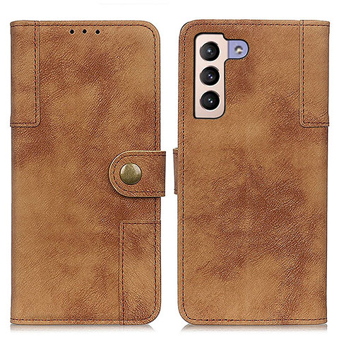 Funda de Cuero Cartera con Soporte Carcasa A07D para Samsung Galaxy S24 Plus 5G Marron