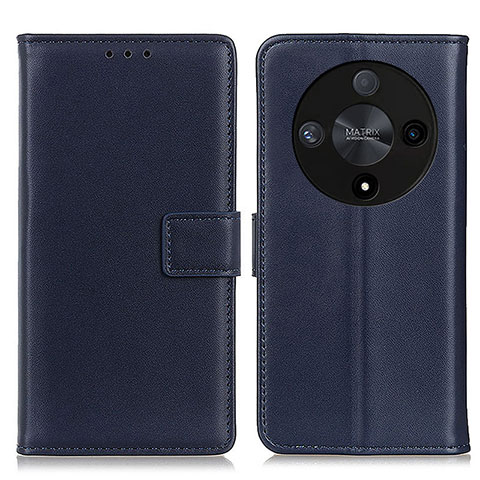 Funda de Cuero Cartera con Soporte Carcasa A08D para Huawei Honor Magic6 Lite 5G Azul