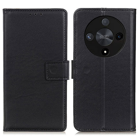 Funda de Cuero Cartera con Soporte Carcasa A08D para Huawei Honor Magic6 Lite 5G Negro