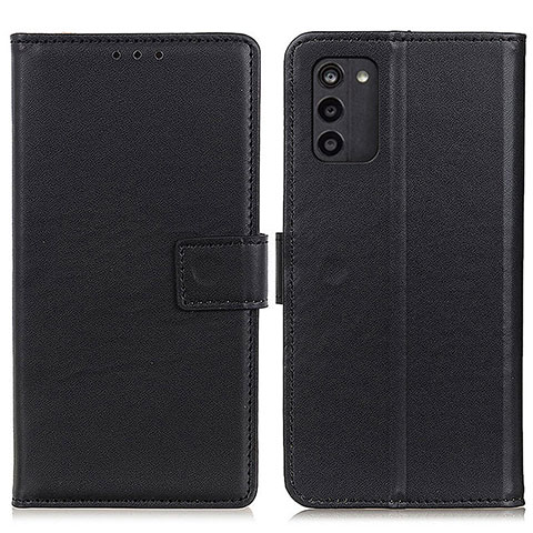 Funda de Cuero Cartera con Soporte Carcasa A08D para Nokia G100 Negro