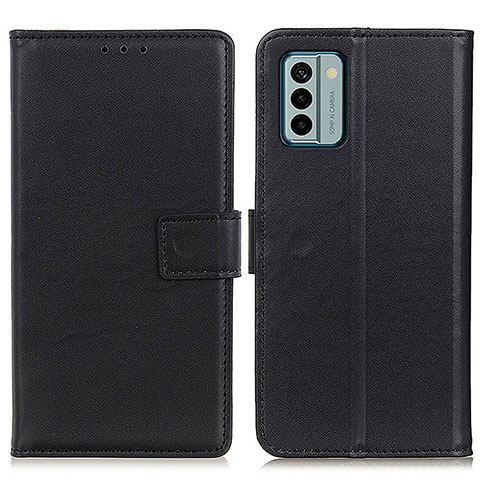 Funda de Cuero Cartera con Soporte Carcasa A08D para Nokia G22 Negro