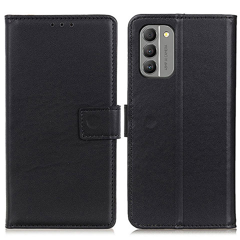 Funda de Cuero Cartera con Soporte Carcasa A08D para Nokia G400 5G Negro