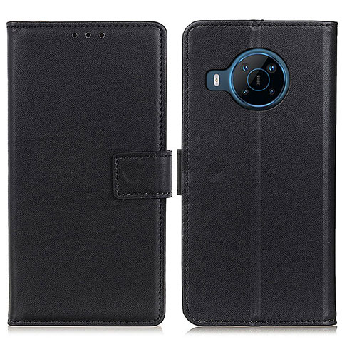 Funda de Cuero Cartera con Soporte Carcasa A08D para Nokia X100 5G Negro