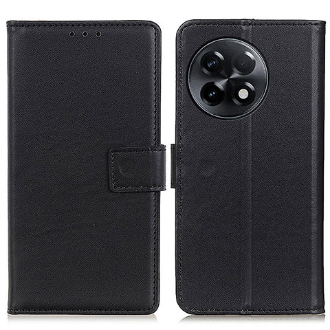 Funda de Cuero Cartera con Soporte Carcasa A08D para OnePlus 11R 5G Negro