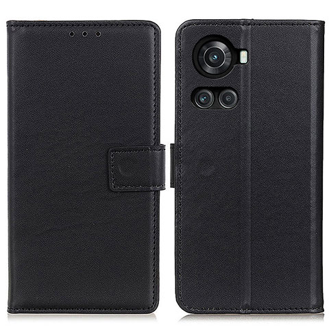 Funda de Cuero Cartera con Soporte Carcasa A08D para OnePlus Ace 5G Negro