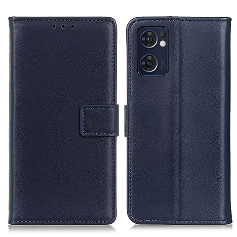 Funda de Cuero Cartera con Soporte Carcasa A08D para OnePlus Nord CE 2 5G Azul